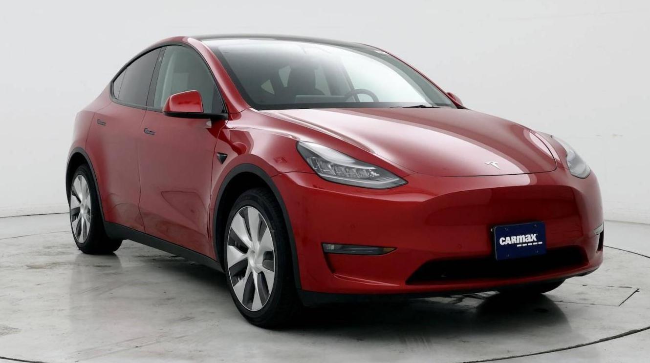 TESLA MODEL Y 2021 5YJYGDED1MF109138 image